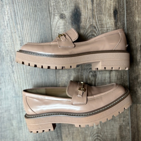 Sam Edelman Laurs Platform Lug Sole Loafer Maple Sugar Women's Size 8.5 - Picture 8 of 10
